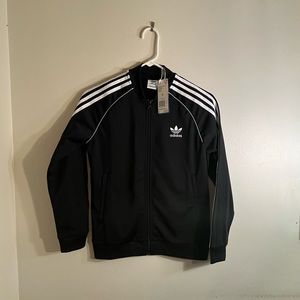 Boys Adidas original zip up track jacket